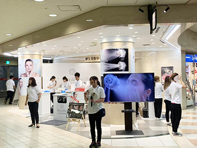 ディアモール体験イベント会場の実績写真